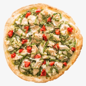 Chicken Pesto Pizza Png, Transparent Png, Free Download