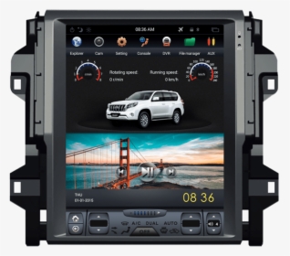 Toyota Fortuner Tesla Android Screen - Fortuner New Android Player, HD Png Download, Free Download