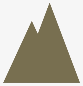 Green Mountain - Green Triangle Mountain Png, Transparent Png, Free Download