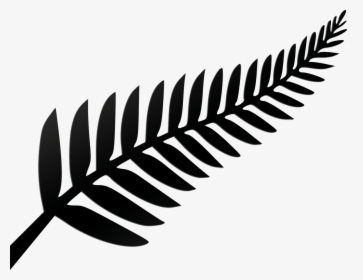 New Zealand Leaf Logo Clipart , Png Download - Silver Fern New Zealand Logo, Transparent Png, Free Download