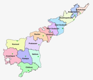 Andhra Pradesh Map - Andhra Pradesh Map Png, Transparent Png, Free Download