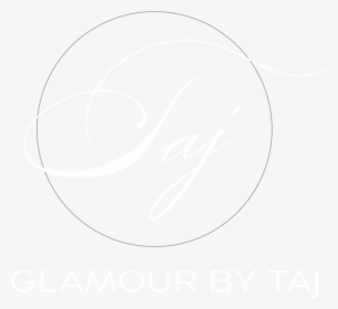 Glamour By Taj Logo White - Circle, HD Png Download, Free Download