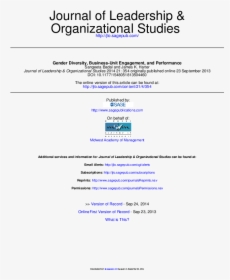 Management Journal Leadership, HD Png Download, Free Download