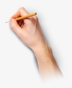 Hand Holding Pencil Png Download - Hand Holding Pencil Png, Transparent Png, Free Download