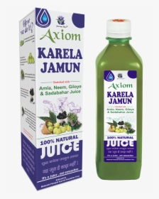 Https - //www - Axiomayurveda - Com/media/cata Jamun - Axiom Karela Jamun Juice, HD Png Download, Free Download