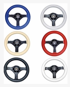 Volante Vr00 280mm Rojo - Steering Wheel, HD Png Download, Free Download