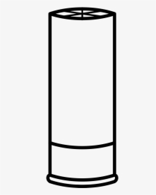Shotgun Drawing Line Shell For Free Download - Shotgun Shell Clip Art, HD Png Download, Free Download