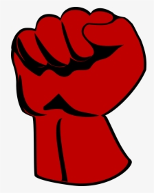 Red Fist Png, Transparent Png, Free Download