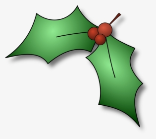 Images Of Christmas Holly Christmas Holly Images Free - Christmas Holly Clip Art, HD Png Download, Free Download