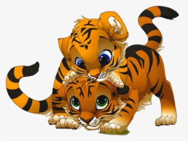 White Tiger Clipart Anime Baby - Cute You And Me, HD Png Download, Free Download