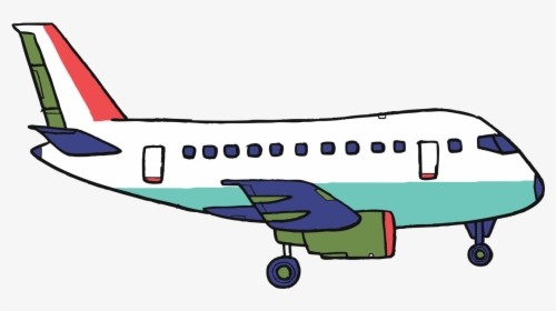 Airplane - Airplane - Airplane - Air Plan Tattoo - Kids Tattoos Aeroplane, HD Png Download, Free Download