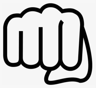 Fist Vector Punch - Punch Icon Png, Transparent Png, Free Download
