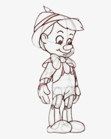 Transparent Pinocchio Nose Png - Pinocchio Disney Drawing, Png Download, Free Download