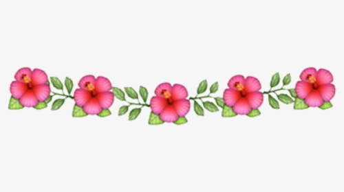 Flowercrown Emojiflowercrown Emoji Tumblr - Emoji Flower Crown Png, Transparent Png, Free Download