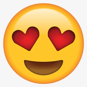 Heart Eye Emoji, HD Png Download, Free Download