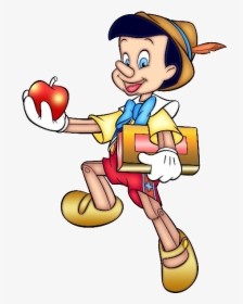 Pinocchio Images Page - Pinocchio Going To School, HD Png Download, Free Download