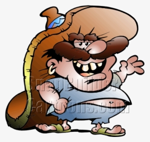Fat Mexican Wearing Sombrero - Fat Mexican Cartoon Character, HD Png Download, Free Download