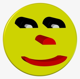 Smiley 3d Nose Free Picture - Smiley, HD Png Download, Free Download