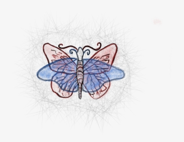 Cleaned Version In Photoshop - Butterfly, HD Png Download, Free Download