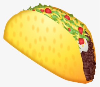 Transparent Polish Food Clipart - Transparent Background Emoji Taco, HD Png Download, Free Download