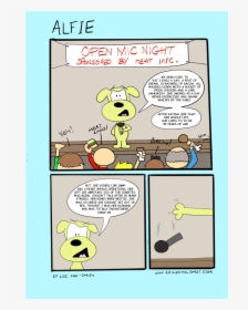 Vegan Alfie Dog Cartoon Strip 30 Day Challenge - Cartoon Vegan Dog, HD Png Download, Free Download