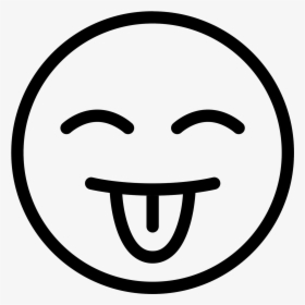 Tongue Vector - Crazy Icon Png, Transparent Png, Free Download