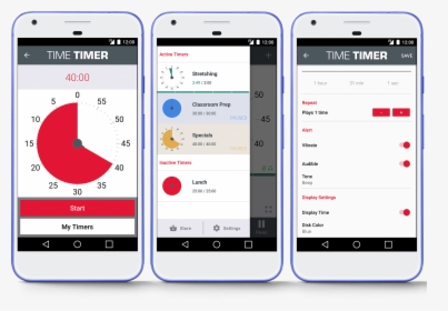 Time Timer® Android App - Android Time Timer App, HD Png Download, Free Download