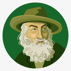 Walt Whitman Illustration Png, Transparent Png, Free Download