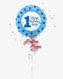 1st Birthday Boy - 1st Birthday Boy Balloons Png, Transparent Png, Free Download