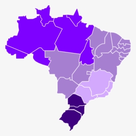 Mapa Do Brasil Para Apresentação, HD Png Download, Free Download