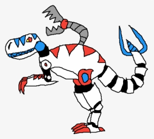 Robot T-rex Clipart , Png Download - Cartoon, Transparent Png, Free Download