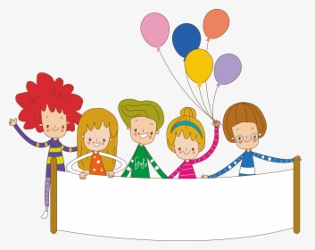 Transparent Happy Birthday Vector Png - Balloon Kids Png, Png Download, Free Download
