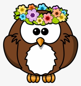 May Clipart Owls - Cartoon Owl, HD Png Download, Free Download