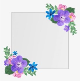 Flower Frame Png Image Free Download Searchpng - Flower Frame Png, Transparent Png, Free Download