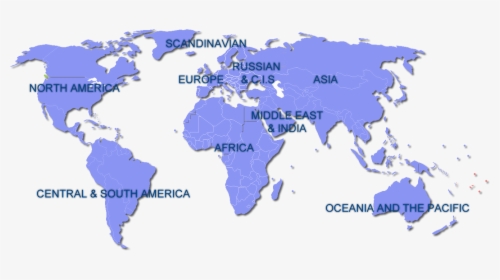 Mapa Mundo - World Map In One Color, HD Png Download, Free Download