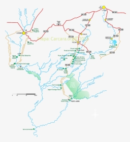 Mapa Geral Do Pantanal De Mato Grosso - Mapa Do Pantanal Png, Transparent Png, Free Download