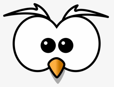 Owl Eyes Clipart Black And White, HD Png Download, Free Download