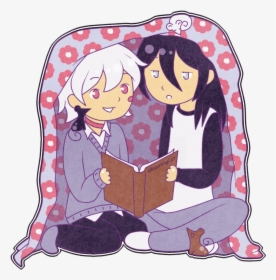 Books Rats N Flowers By Gloamingcat On - Cartoon, HD Png Download, Free Download