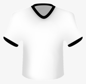 Football, Jersey, T Shirt, Shirt, Polo - T Shirt Template White Png, Transparent Png, Free Download