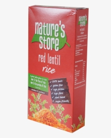 Red Lentil Rice - Packaging And Labeling, HD Png Download, Free Download