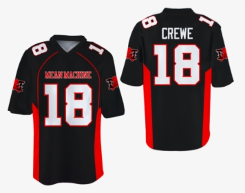 Mean Machine Convicts Football Jersey Includes Patches - Crewe Mean Machine Jersey, HD Png Download, Free Download