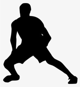 Silhouette Basketball Clear Background, HD Png Download, Free Download
