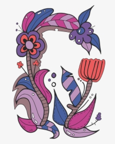 Transparent Drawn Flowers Png - Cartoon, Png Download, Free Download