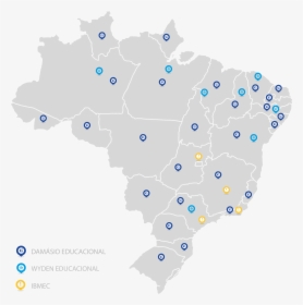Adtalem No Brasil - Map, HD Png Download, Free Download