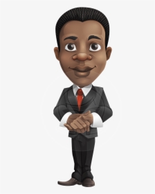 Chris The Business Whiz - Afro American Business Man, HD Png Download, Free Download