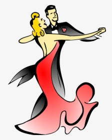 Ballroom Dancers Vector Clipart Image - Ballroom Dancer Clipart, HD Png Download, Free Download