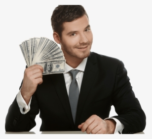 Businessman Cash Clip Arts - Business Man, HD Png Download, Free Download