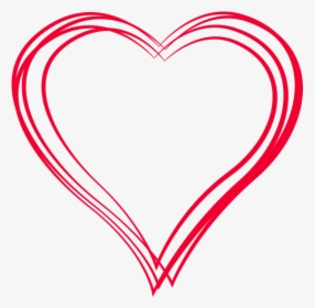 Sketch Heart Png Transparent - Heart Love Background Sketch, Png Download, Free Download