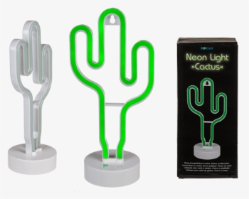 Cuadro Neon Png - Cactus Neon Light, Transparent Png, Free Download