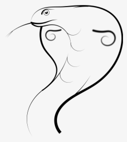 Cobra Clipart Sketches - Pencil Sketch Snake, HD Png Download, Free Download